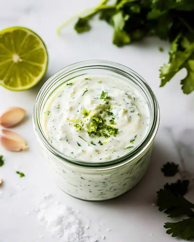 Cilantro Lime Crema Recipe