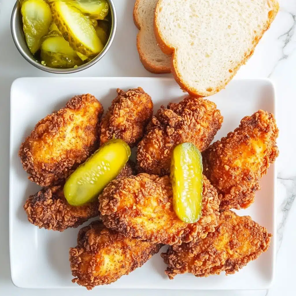 Nashville Style Hot Chicken Tenders (Air Fryer Recipe) Recipe - Recipe Image
