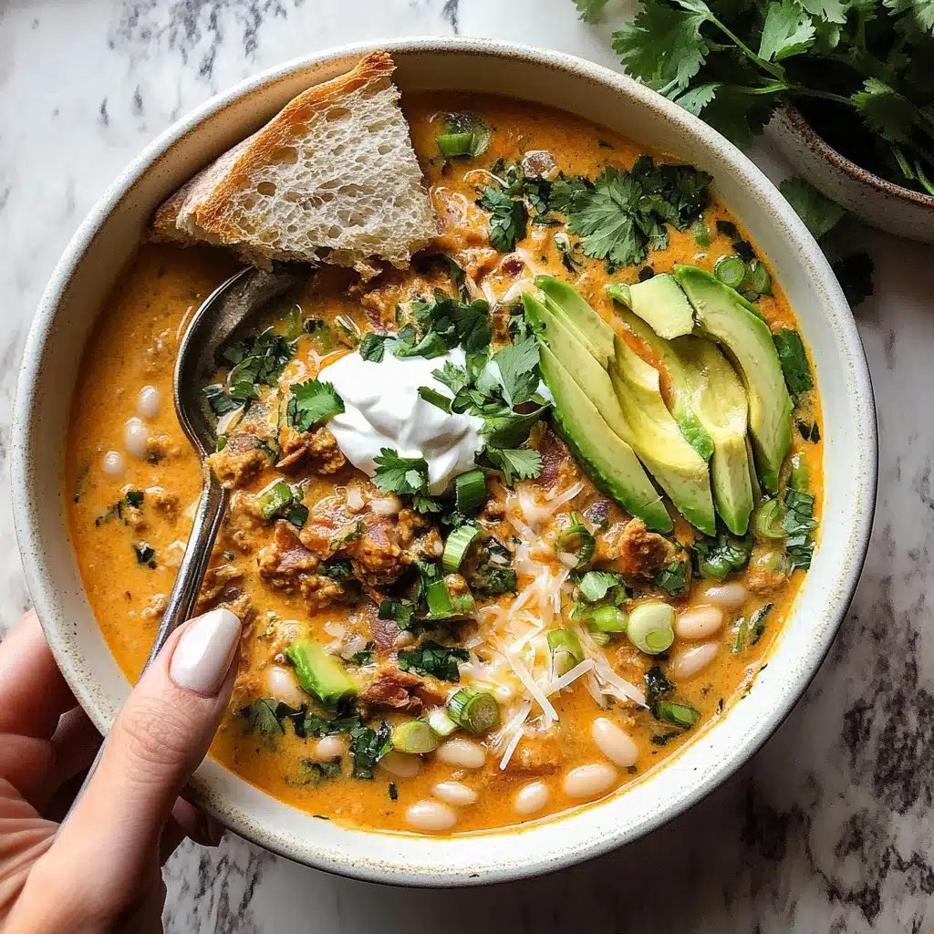 Creamy White Chicken Chili Recipe - Recipe Image