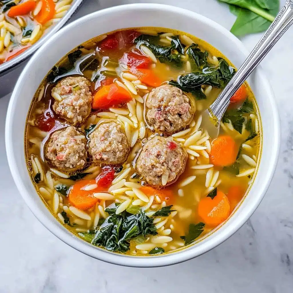 Easy Italian Wedding Soup Recipe - Recipe Image