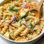 Creamy Dill Pickle Pasta Salad Recipe