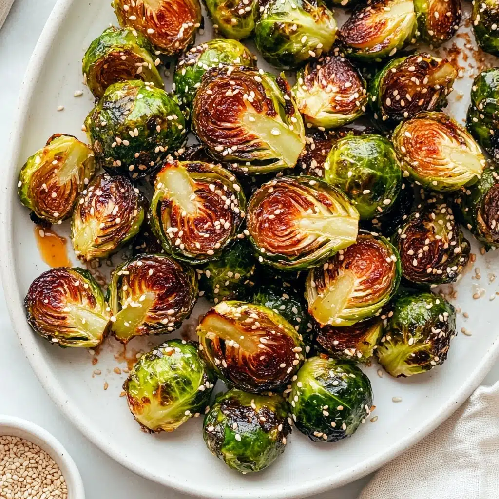 Maple Sriracha Brussels Sprouts Recipe - Recipe Image
