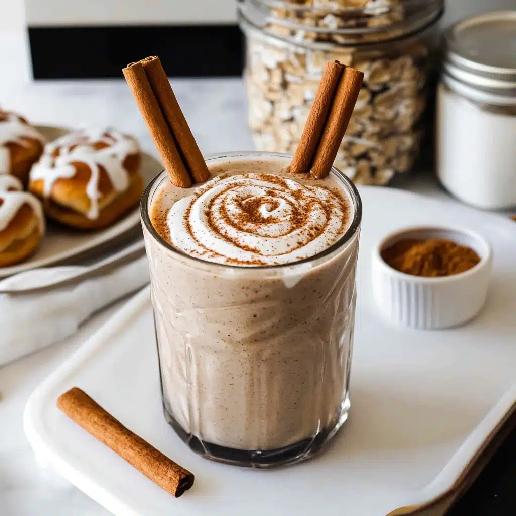 Cinnamon Roll Overnight Oats Recipe - Recipe Image