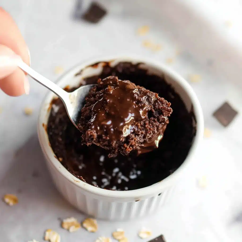 Brownie Baked Oats Recipe - Recipe Image