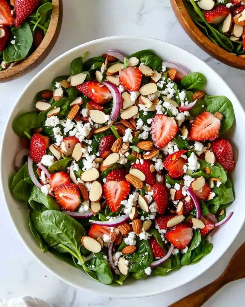 Spinach Strawberry Salad with Poppy Seed Dressing Recipe