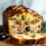 Olive, Bacon and Cheese Bread Recipe