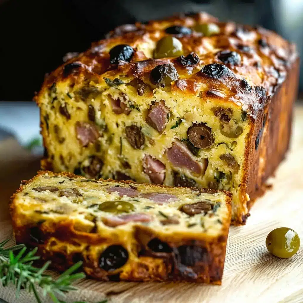 Olive, Bacon and Cheese Bread Recipe - Recipe Image