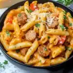 Cajun Shrimp and Sausage Pasta Recipe
