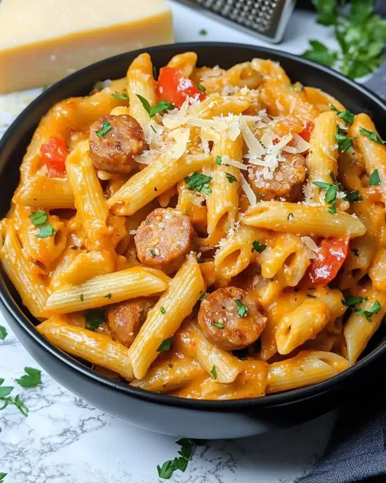 Cajun Shrimp and Sausage Pasta Recipe