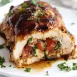 Caprese Stuffed Chicken with Balsamic Recipe