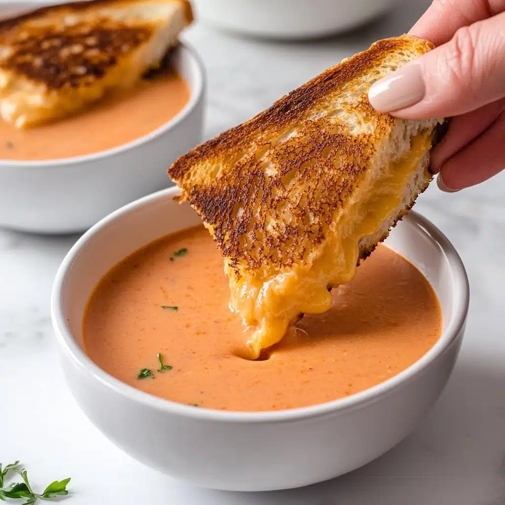 Creamy Tomato Basil Soup Recipe - Recipe Image