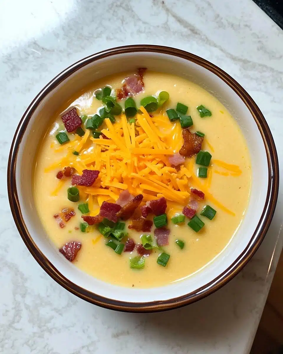 Crockpot Loaded Baked Potato Soup Recipe