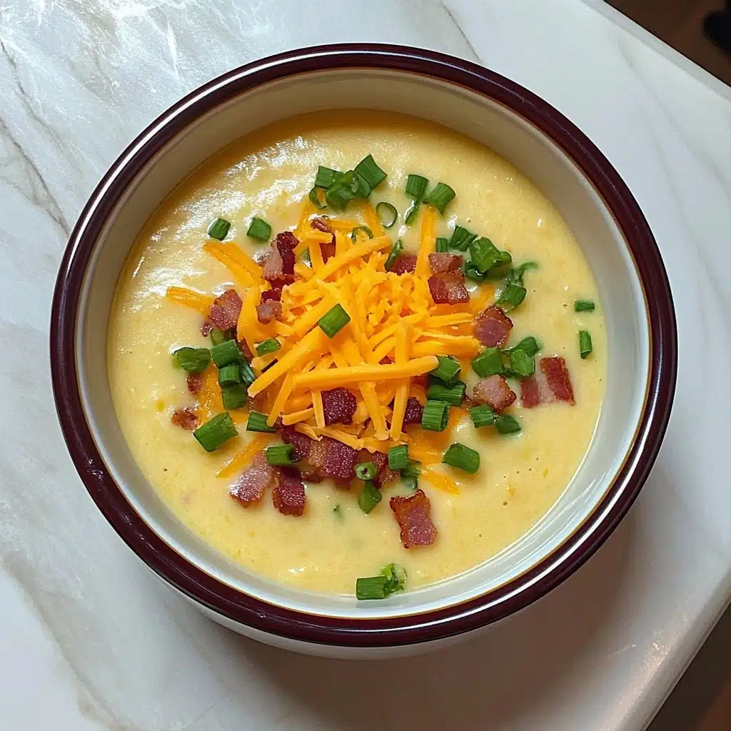 Crockpot Loaded Baked Potato Soup Recipe - Recipe Image