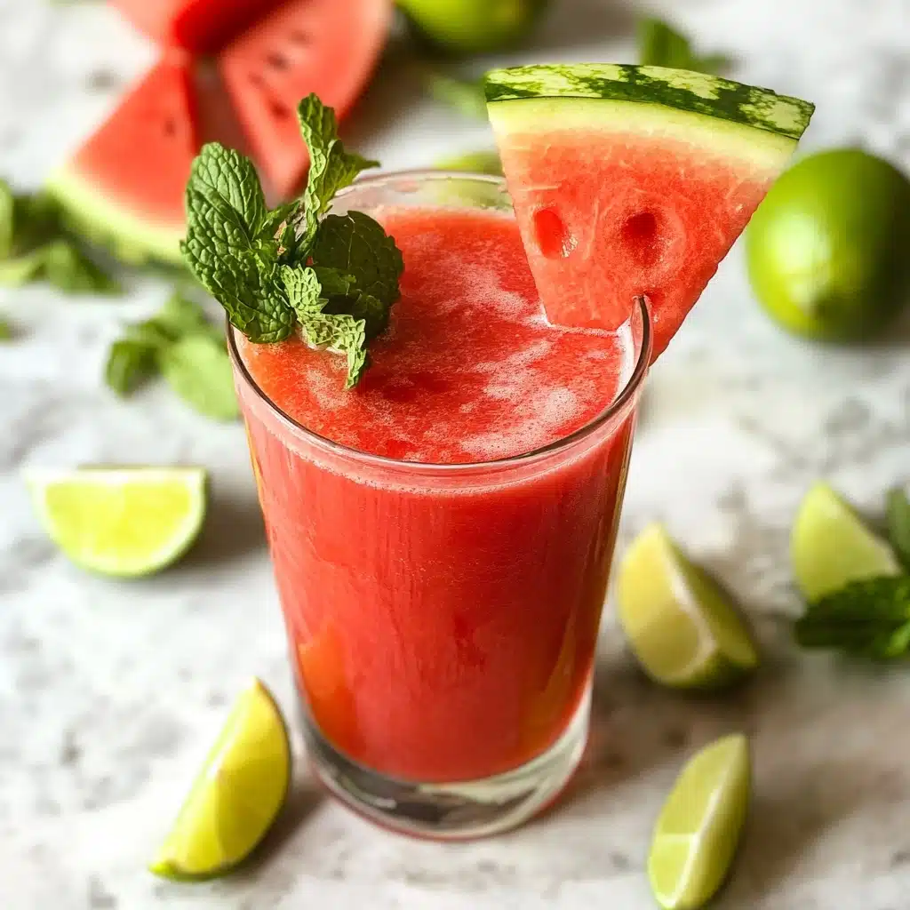 Watermelon Cucumber Agua Fresca Recipe - Recipe Image