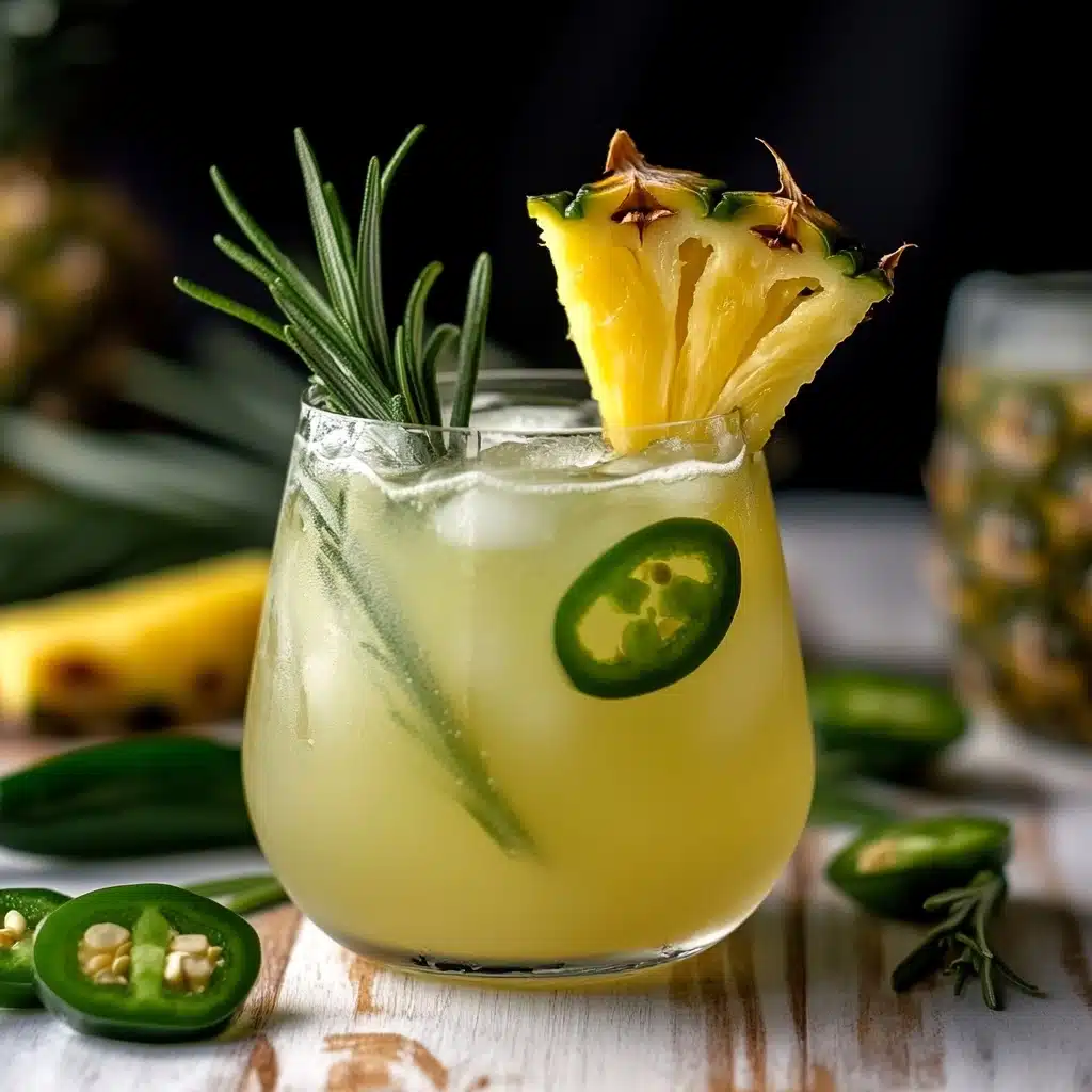 Pineapple Jalapeño Lime Mocktail Recipe - Recipe Image