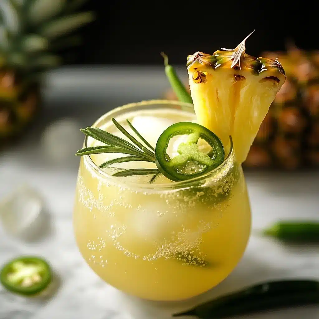 Pineapple Jalapeño Lime Mocktail Recipe - Recipe Image