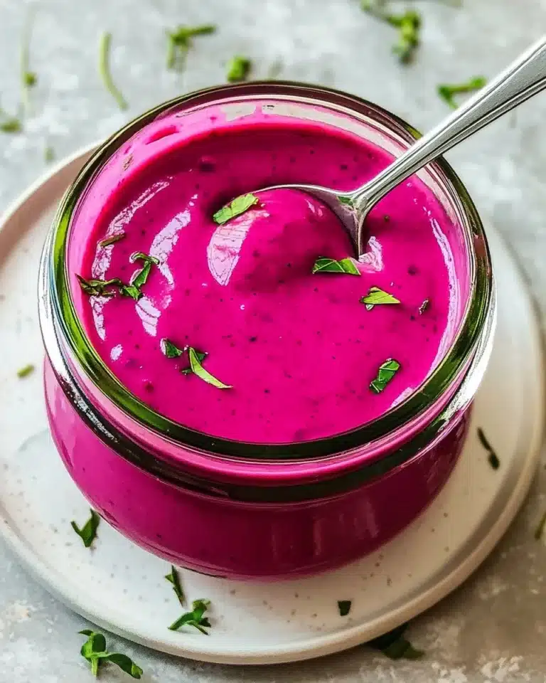 Vegan Pink Sauce Ranch Dressing Recipe
