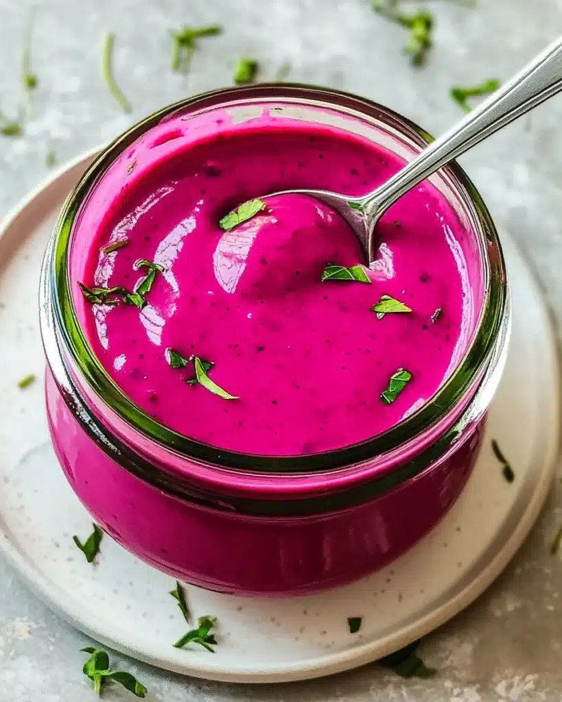 Vegan Pink Sauce Ranch Dressing Recipe