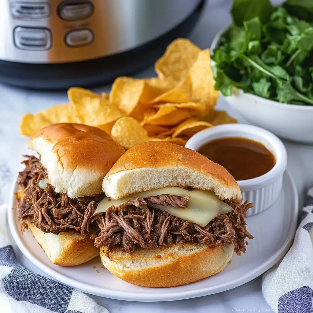 Instant Pot French Dip Sandwiches Recipe - Recipe Image