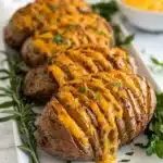 Cheesy Accordion Potatoes Recipe