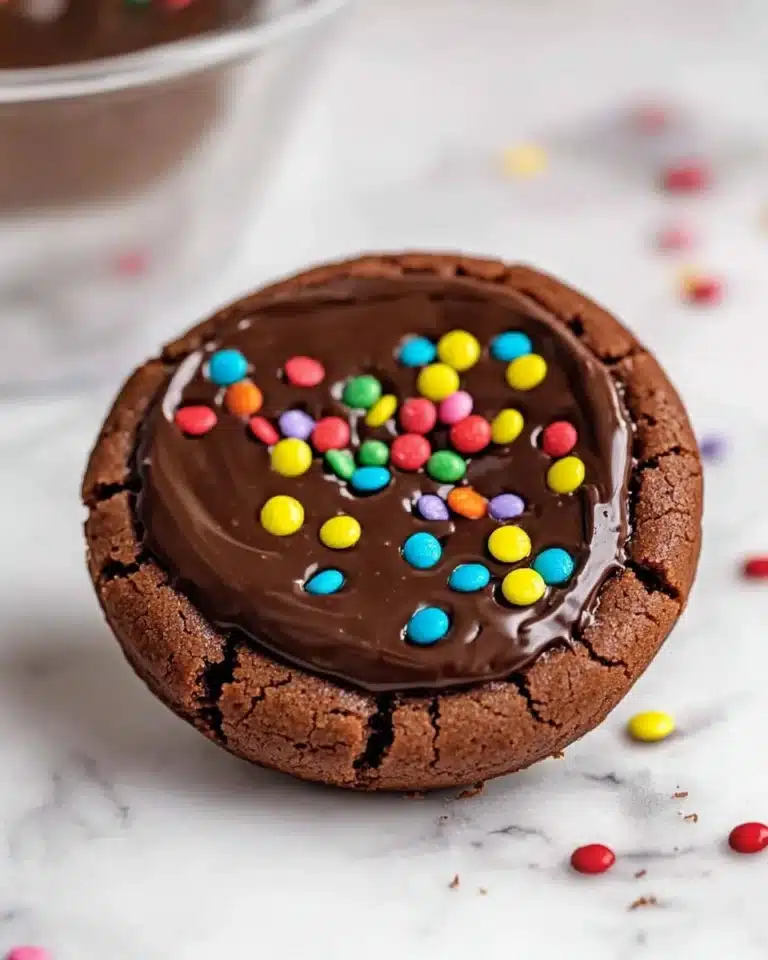 Better than CRUMBL Cosmic Brownie Cookies Recipe