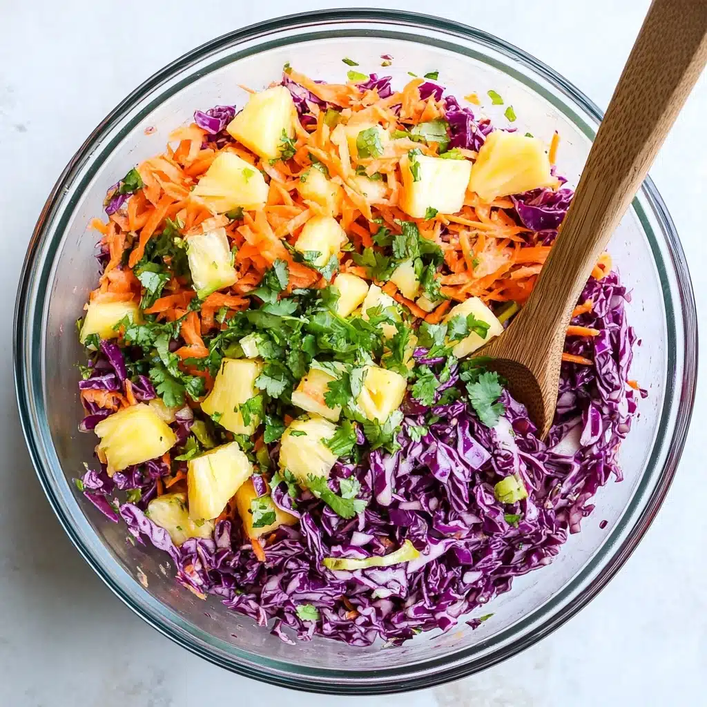 Pineapple Jalapeno Coleslaw Recipe - Recipe Image