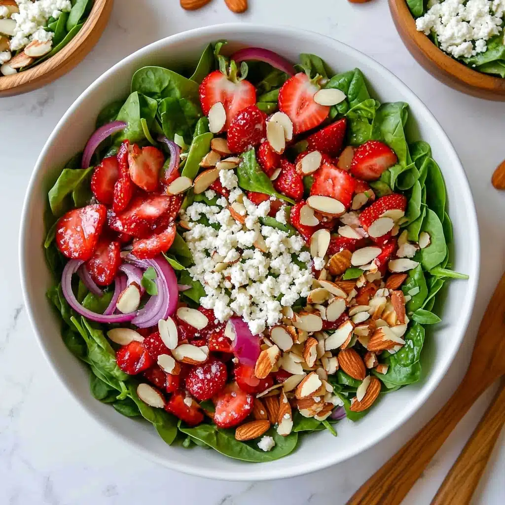 Spinach Strawberry Salad with Poppy Seed Dressing Recipe - Recipe Image
