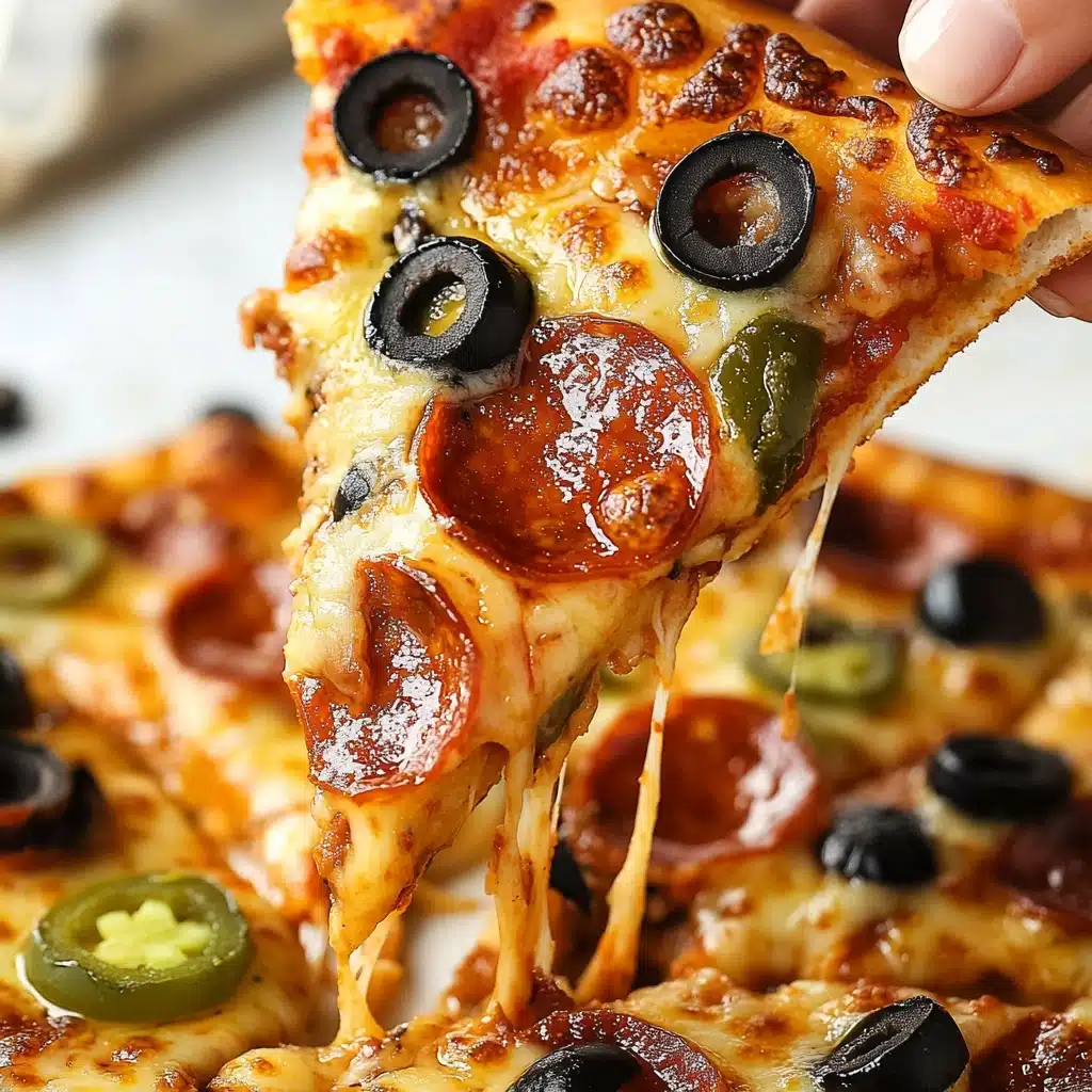 Hot Honey Garlic Flatbread Pizzas Recipe - Recipe Image