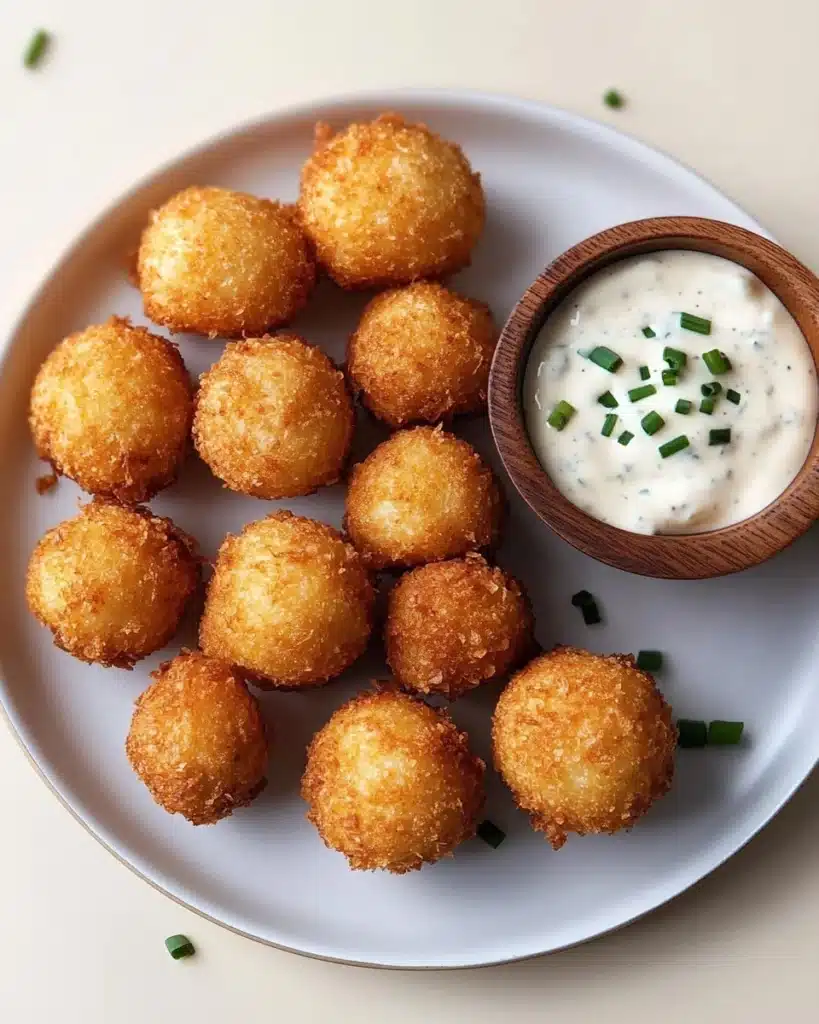 Fried Mashed Potato Balls Recipe