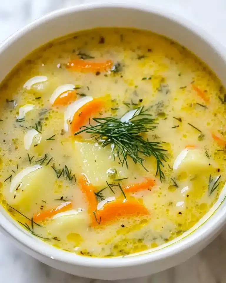 Dill Pickle Soup Recipe