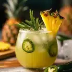 Pineapple Jalapeño Lime Mocktail Recipe