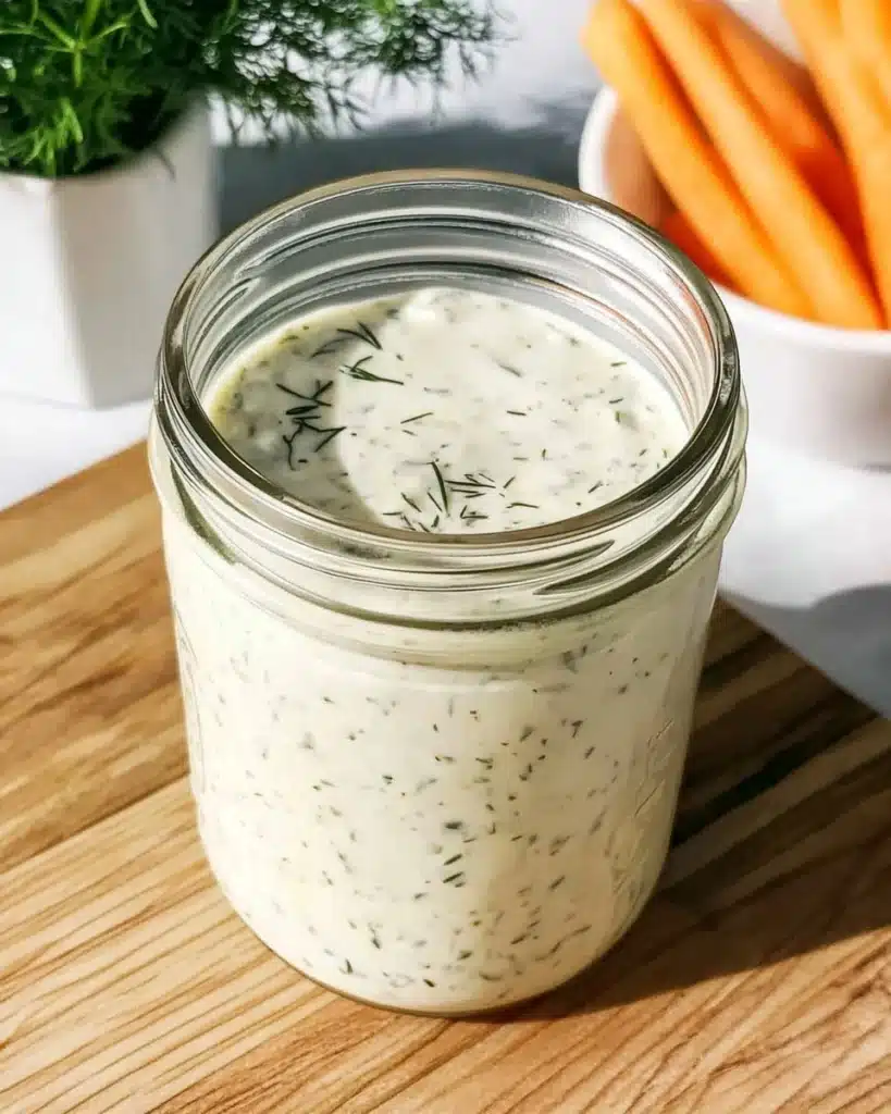 Creamy Dill Pickle Ranch Dressing Recipe