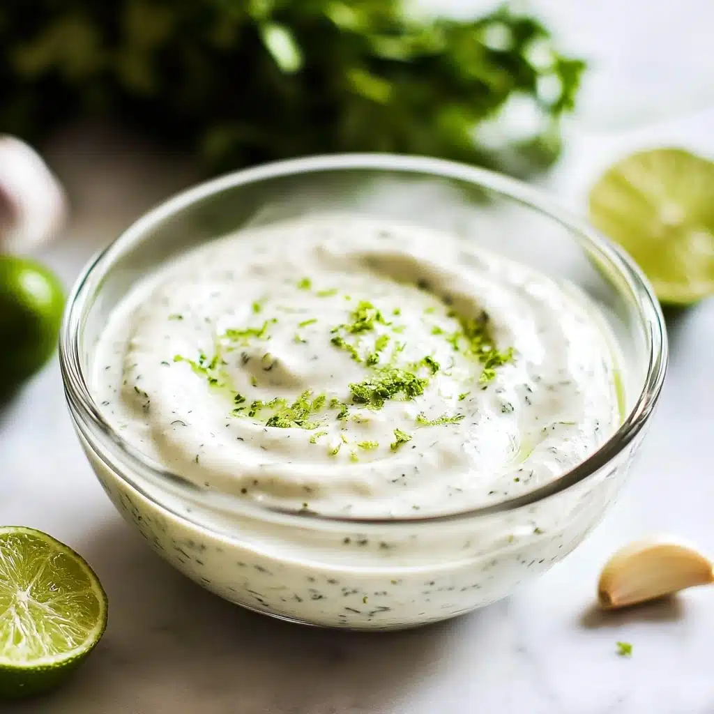 Cilantro Lime Crema Recipe - Recipe Image