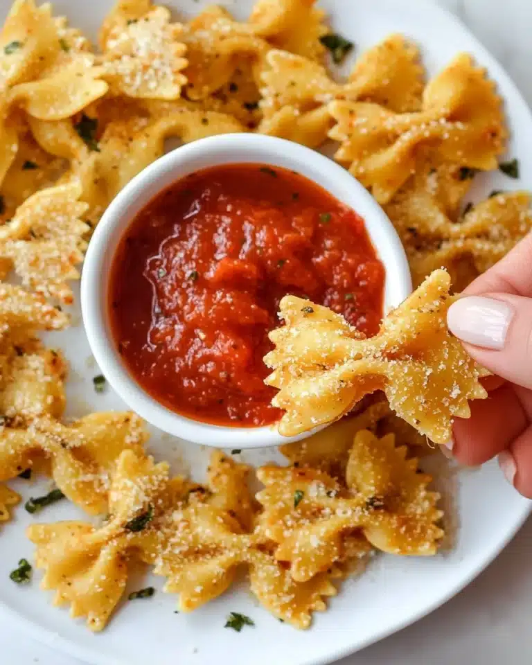Air Fryer Pasta Chips Recipe