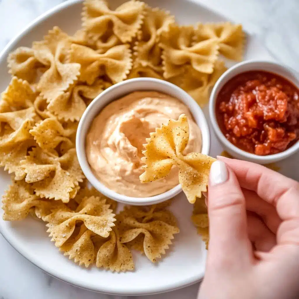 Air Fryer Pasta Chips Recipe - Recipe Image