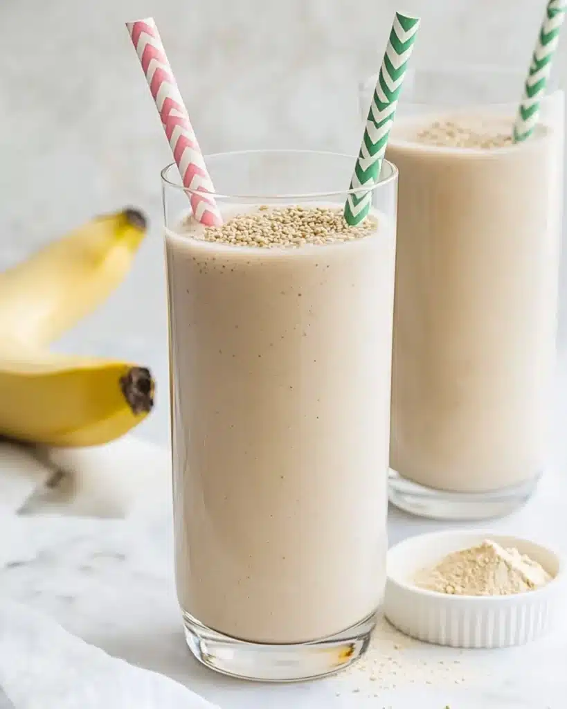 Protein Peanut Butter Coffee Smoothie Recipe