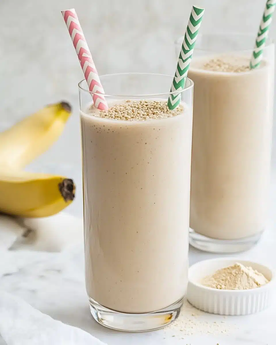 Protein Peanut Butter Coffee Smoothie Recipe