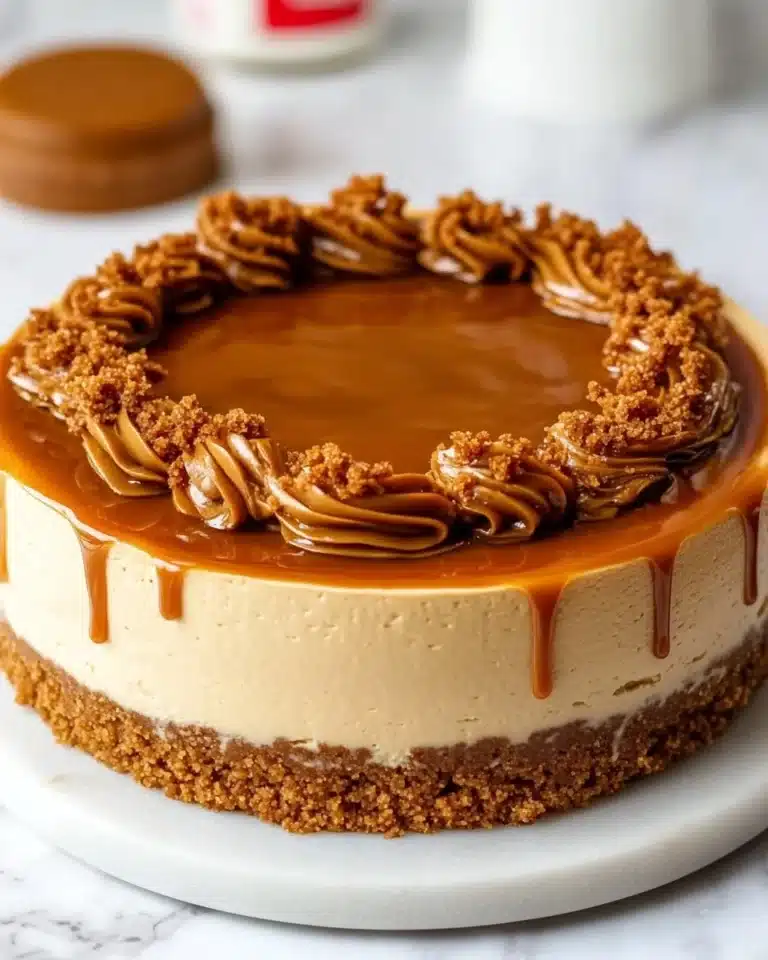 Biscoff Cheesecake Recipe