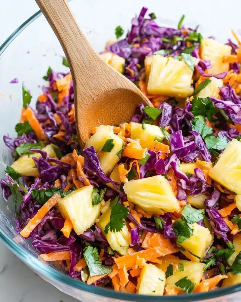 Pineapple Jalapeno Coleslaw Recipe
