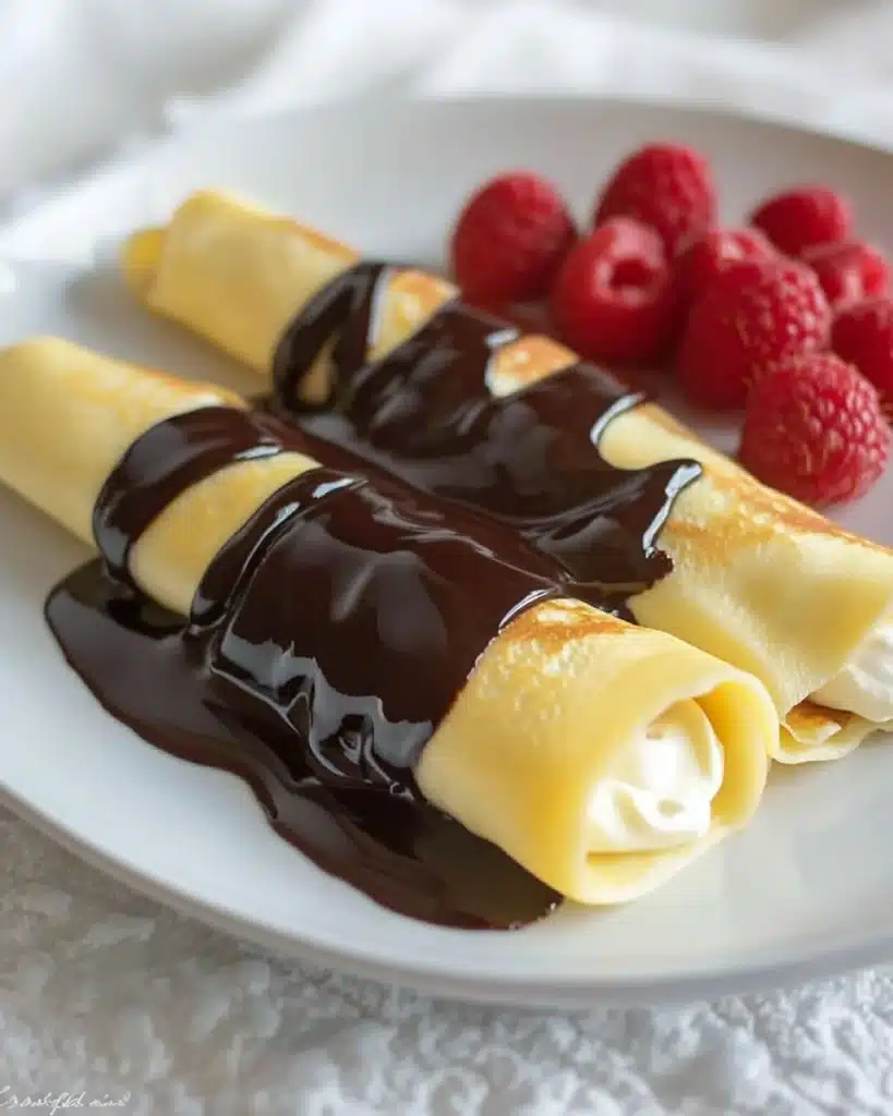 Boston Cream Pie Crepes Recipe