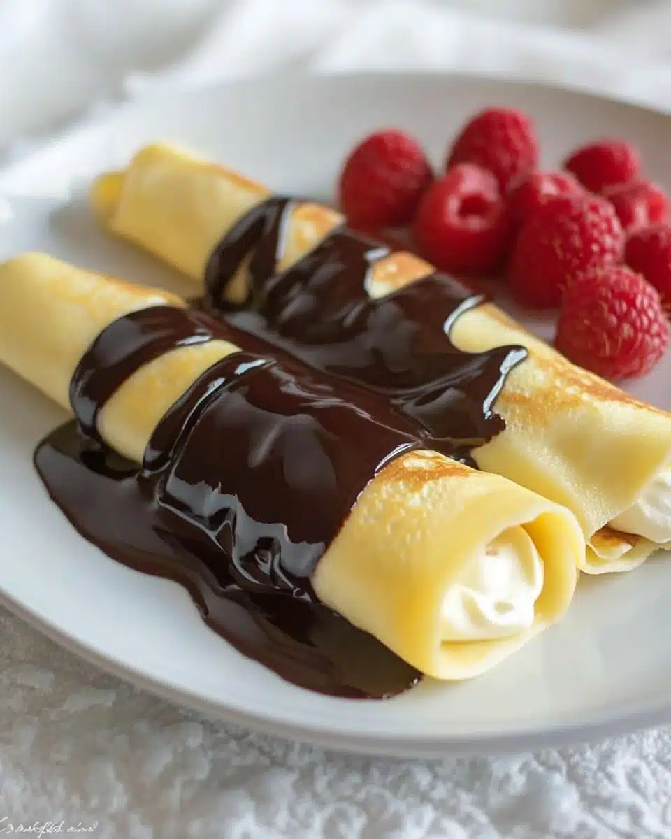 Boston Cream Pie Crepes Recipe
