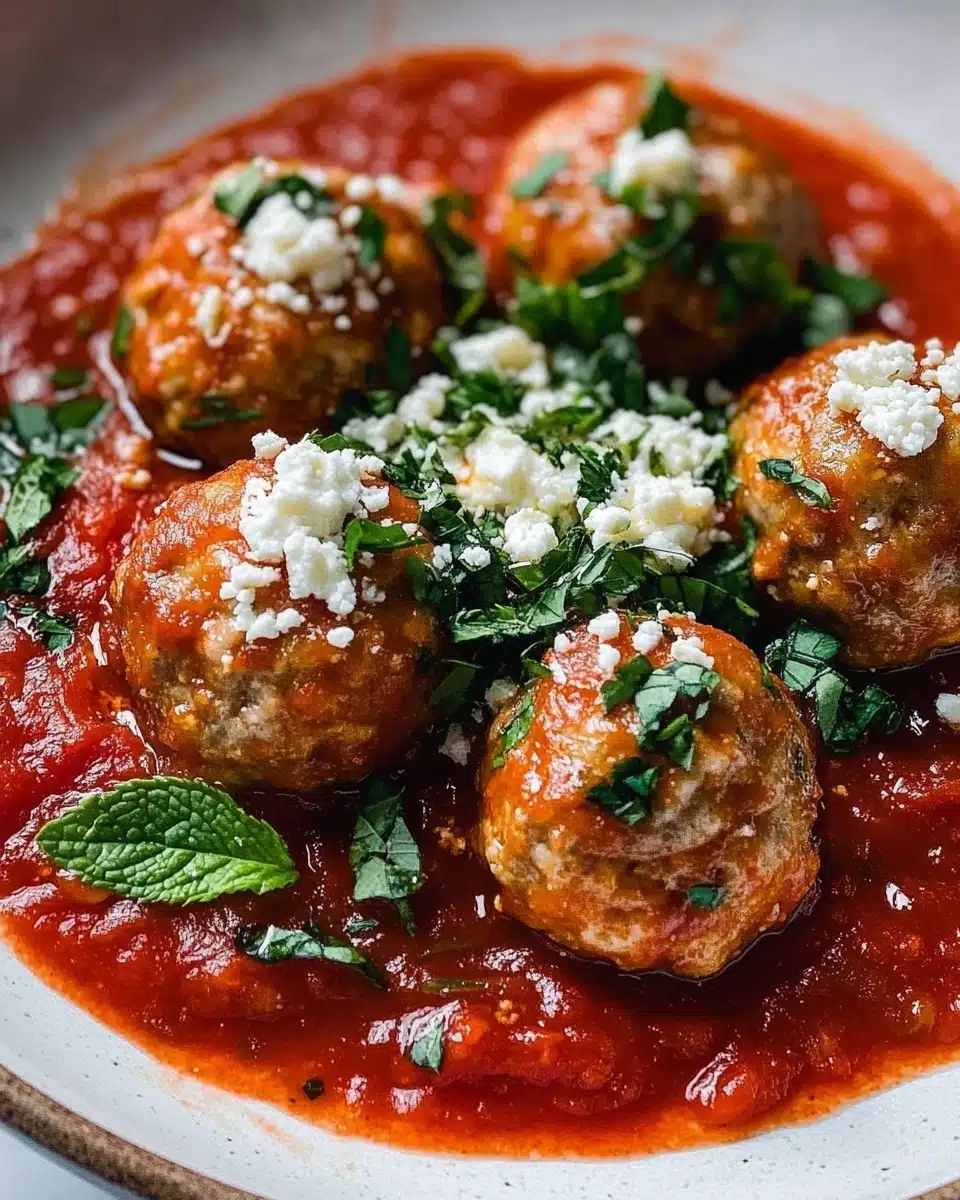Easy Lamb Meatballs Recipe