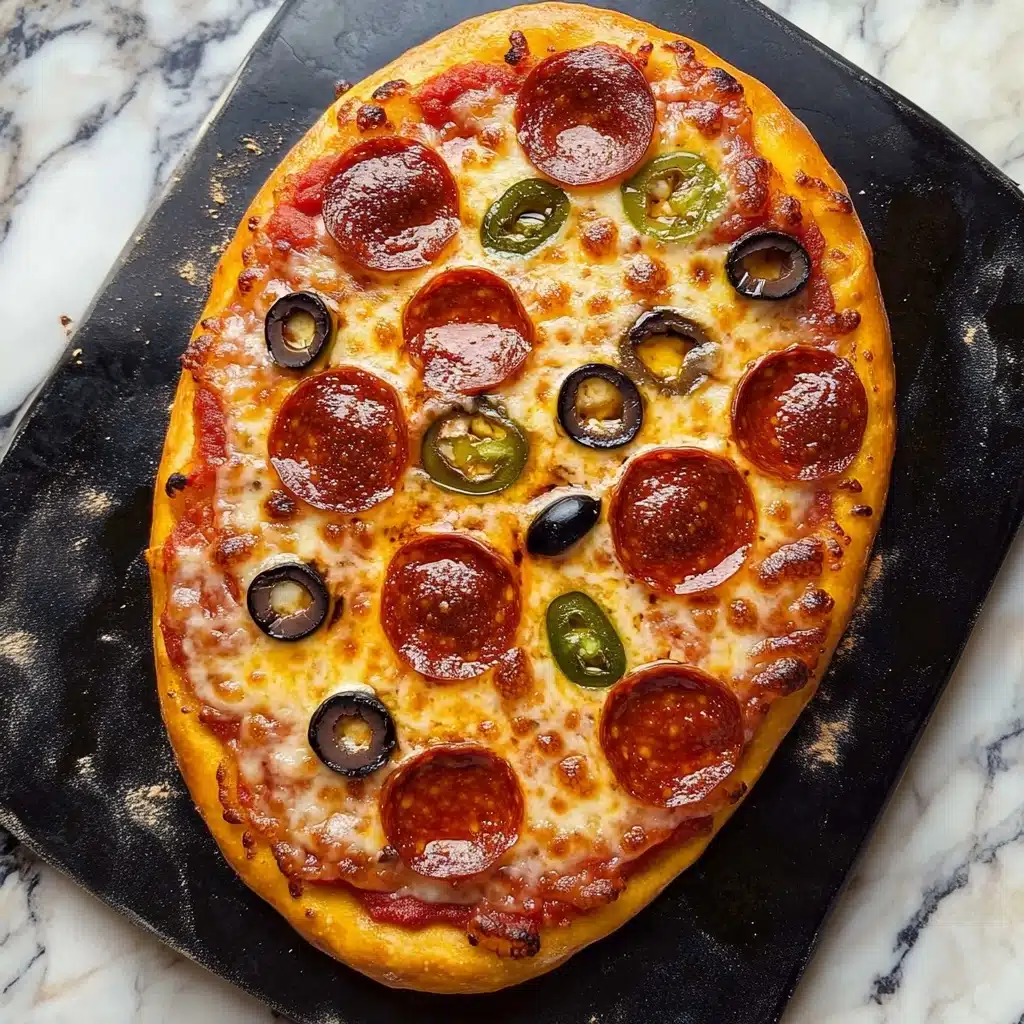 Hot Honey Garlic Flatbread Pizzas Recipe - Recipe Image