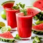 Watermelon Cucumber Agua Fresca Recipe