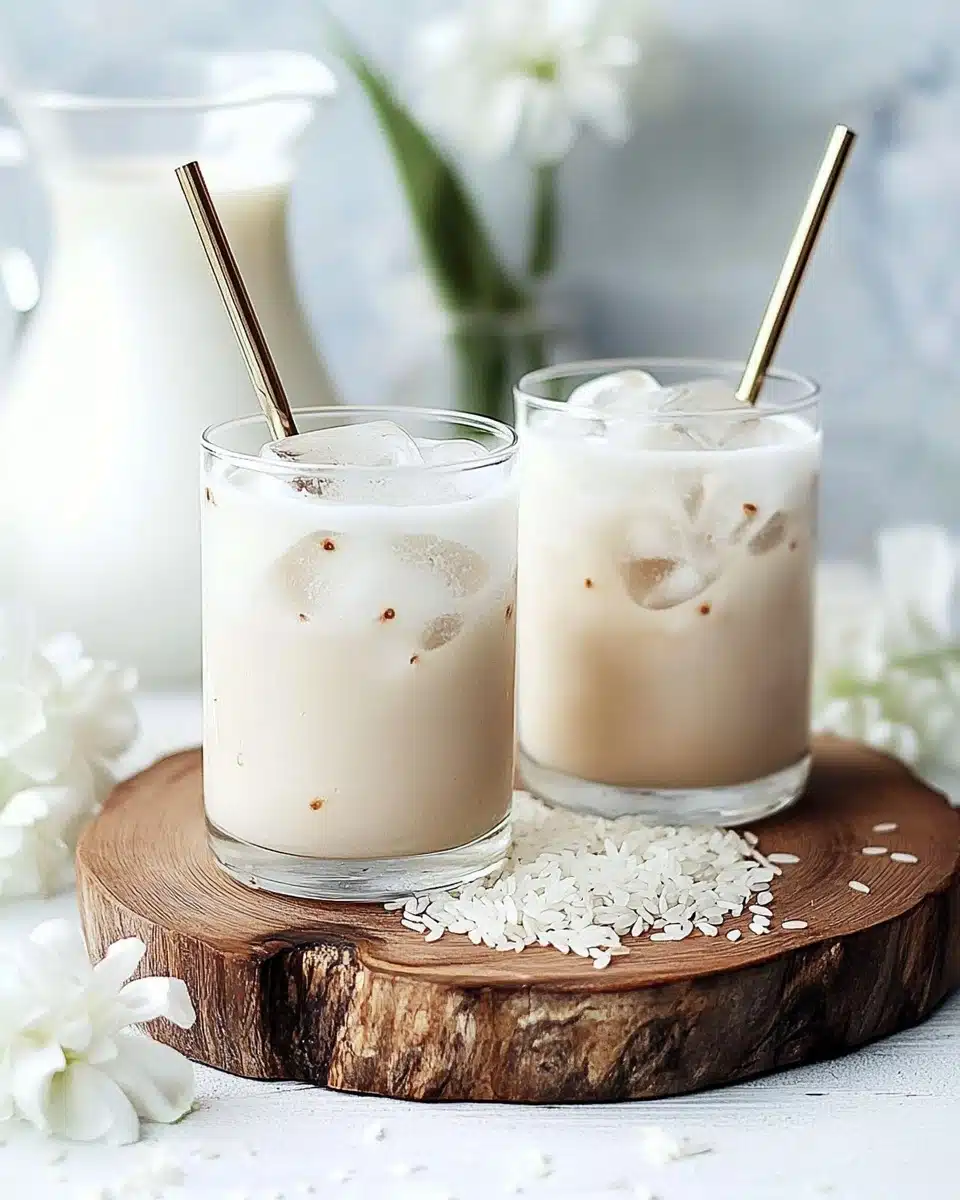 Traditional Mexican Horchata Recipe