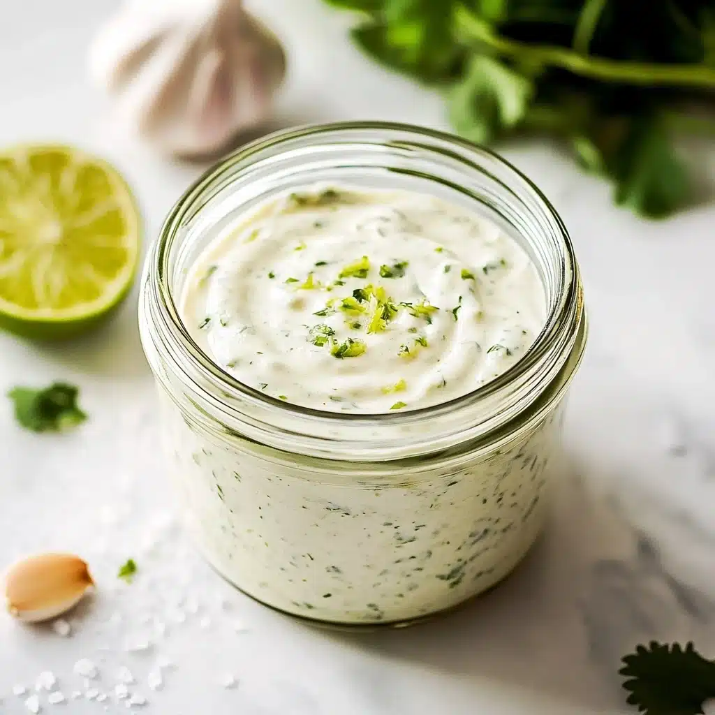 Cilantro Lime Crema Recipe - Recipe Image