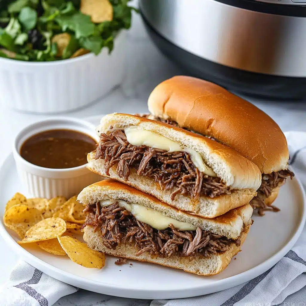 Instant Pot French Dip Sandwiches Recipe - Recipe Image