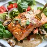 Skillet Creamy Tuscan Salmon Recipe