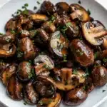 Balsamic Roasted Mushrooms Recipe