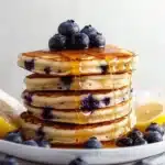Blueberry Lemon Ricotta Pancakes Recipe